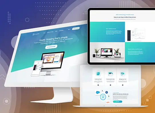 event management website development